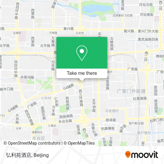 弘利苑酒店 map