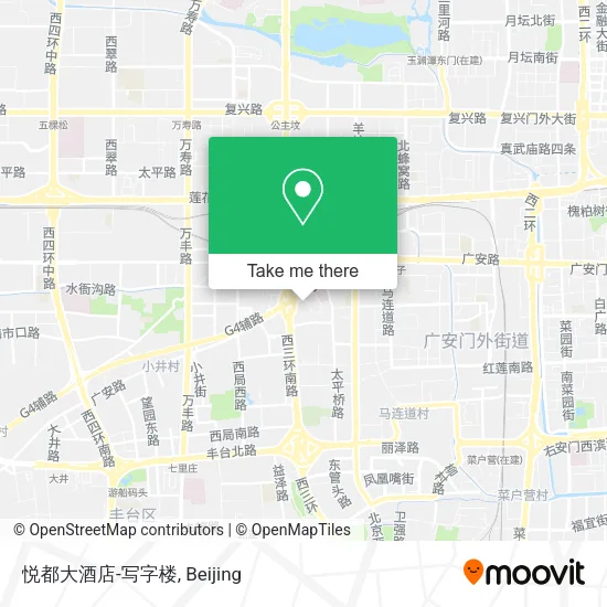 悦都大酒店-写字楼 map