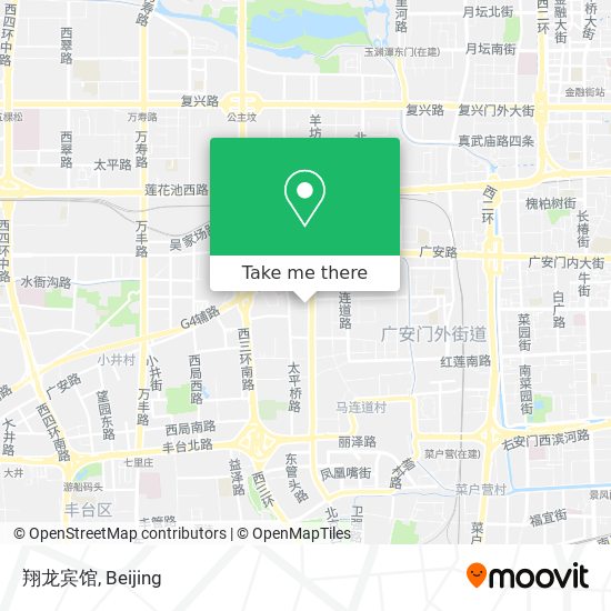 翔龙宾馆 map