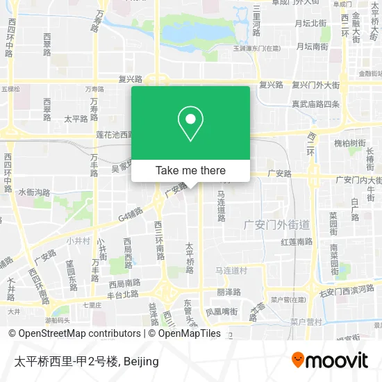 太平桥西里-甲2号楼 map