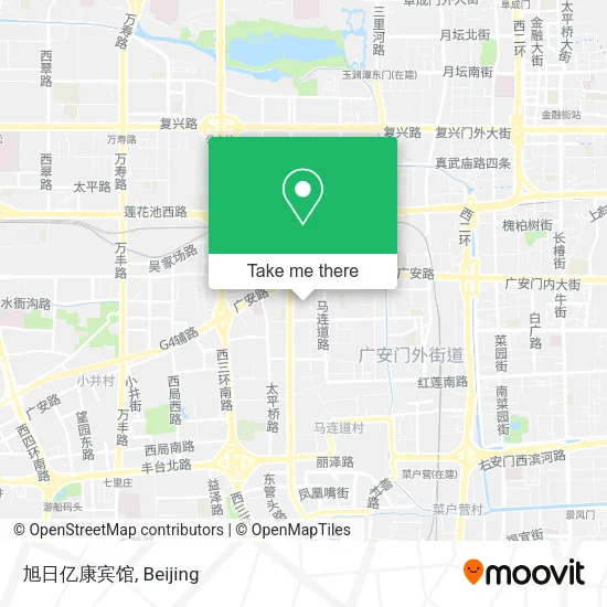 旭日亿康宾馆 map