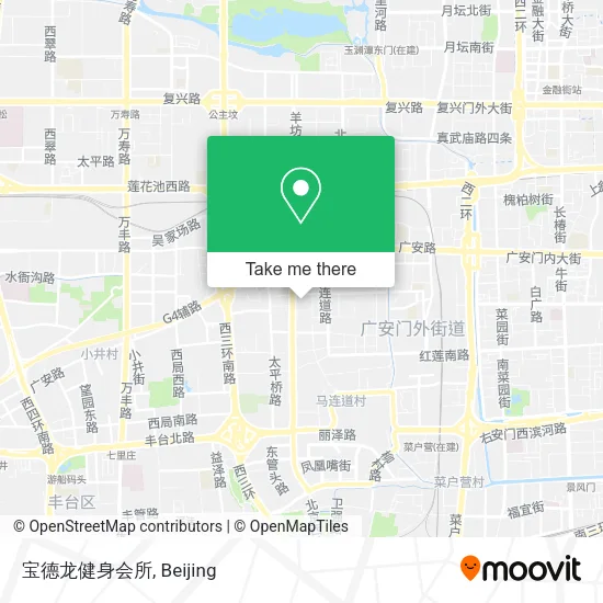 宝德龙健身会所 map