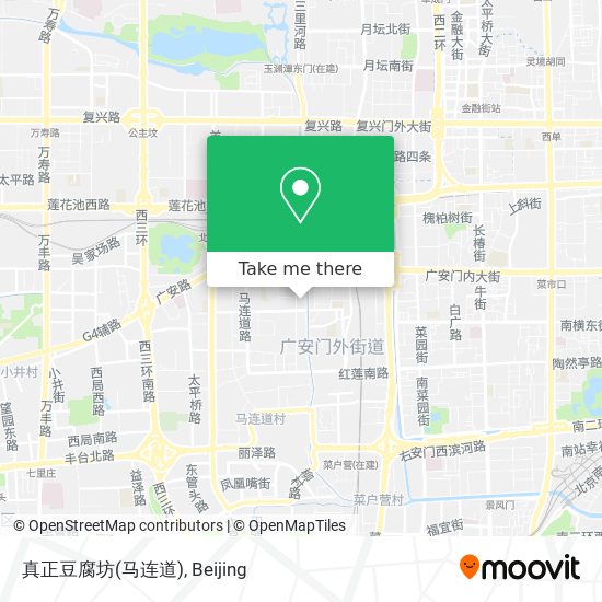 真正豆腐坊(马连道) map