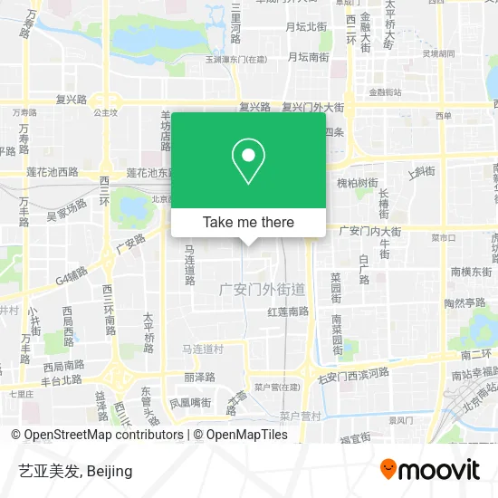艺亚美发 map