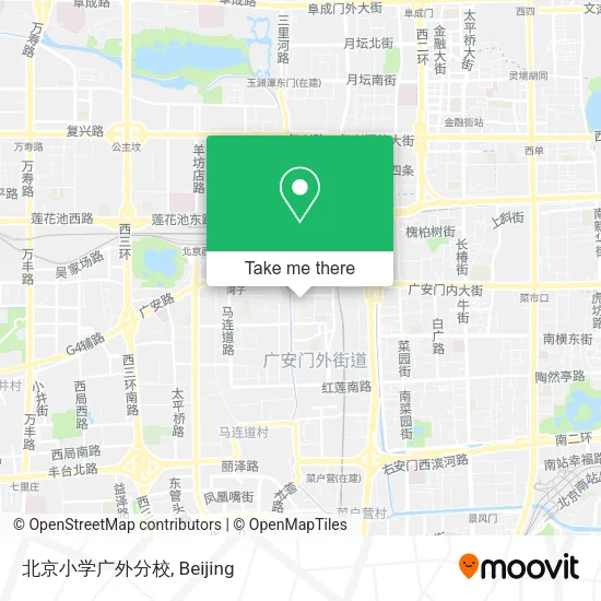 北京小学广外分校 map