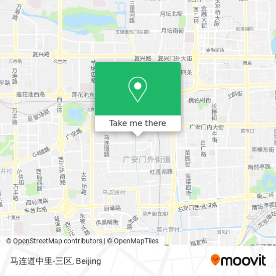 马连道中里-三区 map