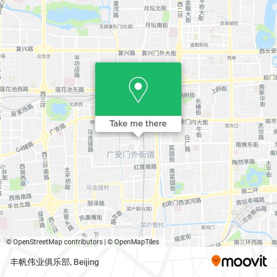 丰帆伟业俱乐部 map