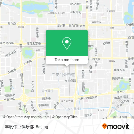 丰帆伟业俱乐部 map