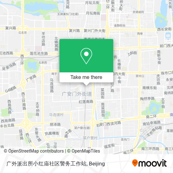广外派出所小红庙社区警务工作站 map