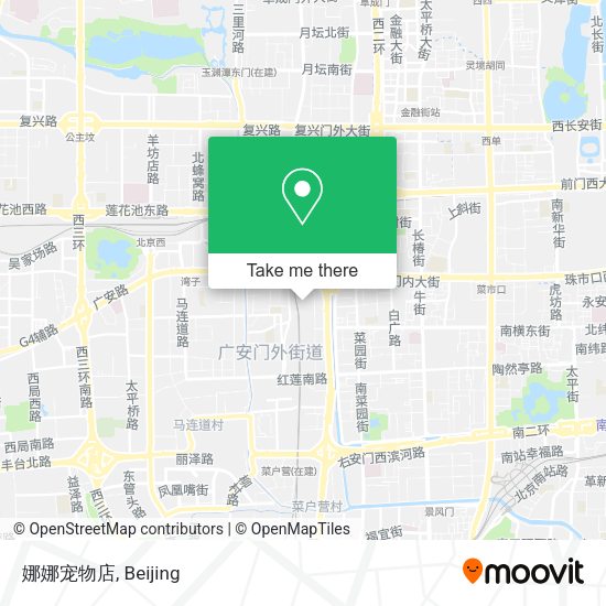 娜娜宠物店 map