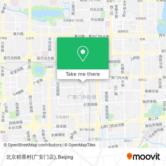 北京稻香村(广安门店) map