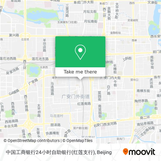 中国工商银行24小时自助银行(红莲支行) map