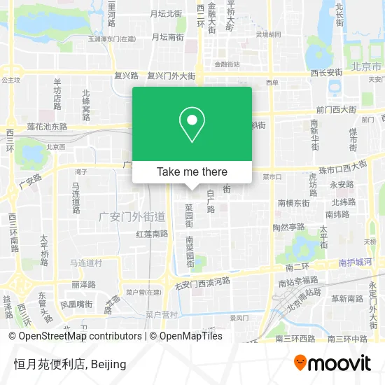 恒月苑便利店 map
