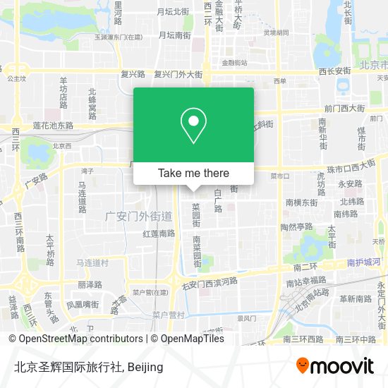 北京圣辉国际旅行社 map