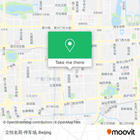 立恒名苑-停车场 map