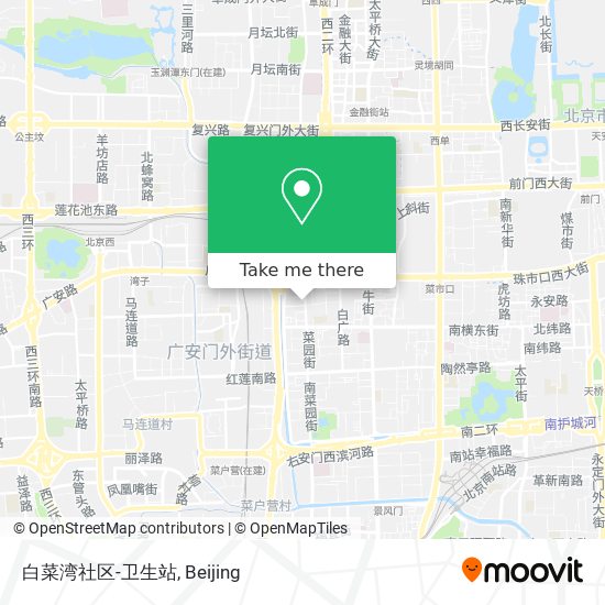 白菜湾社区-卫生站 map