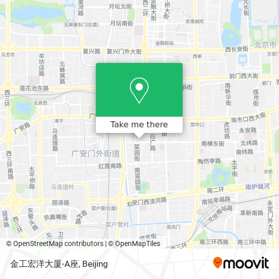 金工宏洋大厦-A座 map