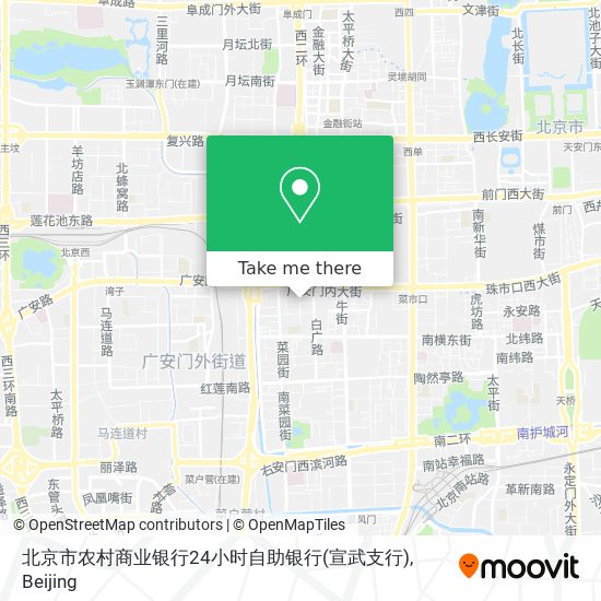 北京市农村商业银行24小时自助银行(宣武支行) map