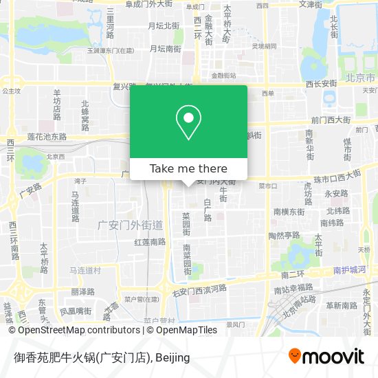 御香苑肥牛火锅(广安门店) map