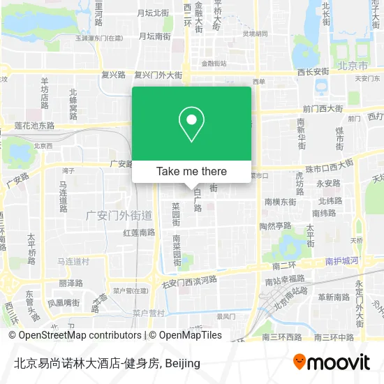 北京易尚诺林大酒店-健身房 map