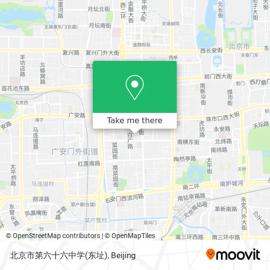 北京市第六十六中学(东址) map