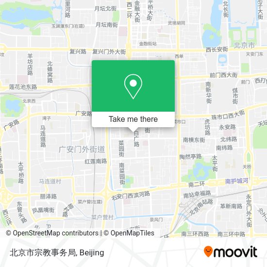 北京市宗教事务局 map
