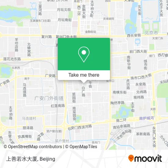 上善若水大厦 map