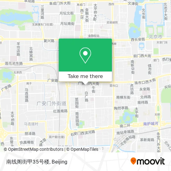南线阁街甲35号楼 map