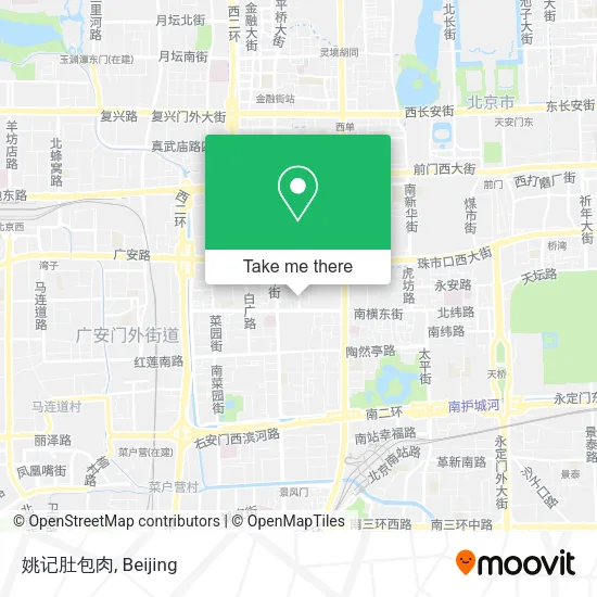 姚记肚包肉 map