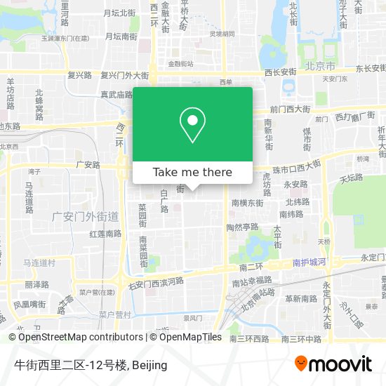 牛街西里二区-12号楼 map