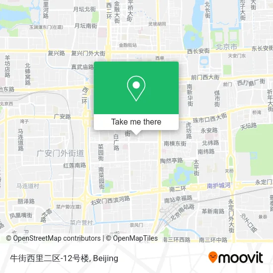 牛街西里二区-12号楼 map