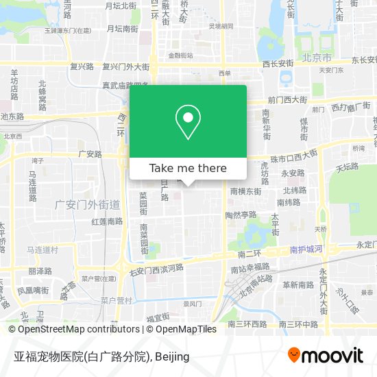亚福宠物医院(白广路分院) map