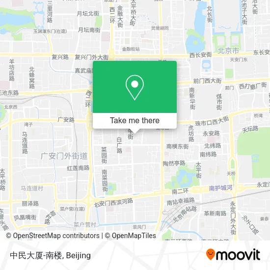 中民大厦-南楼 map