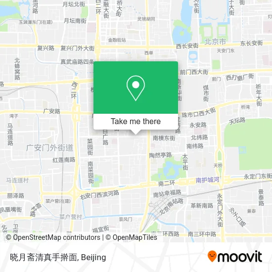 晓月斋清真手擀面 map