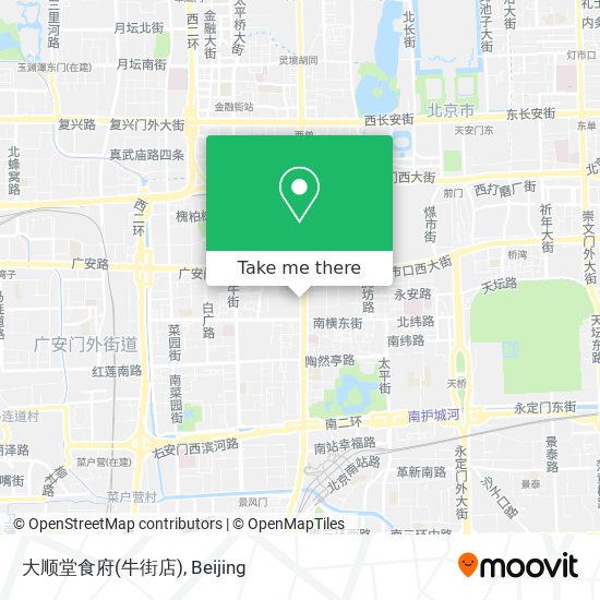 大顺堂食府(牛街店) map