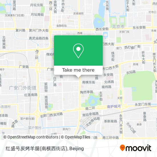 红盛号炭烤羊腿(南横西街店) map