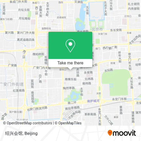 绍兴会馆 map
