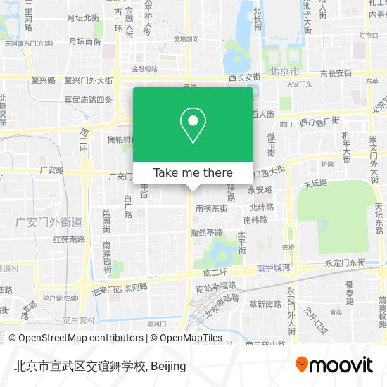 北京市宣武区交谊舞学校 map