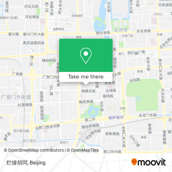 烂缦胡同 map
