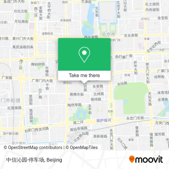 中信沁园-停车场 map