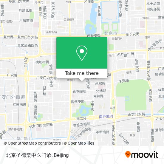 北京圣德棠中医门诊 map