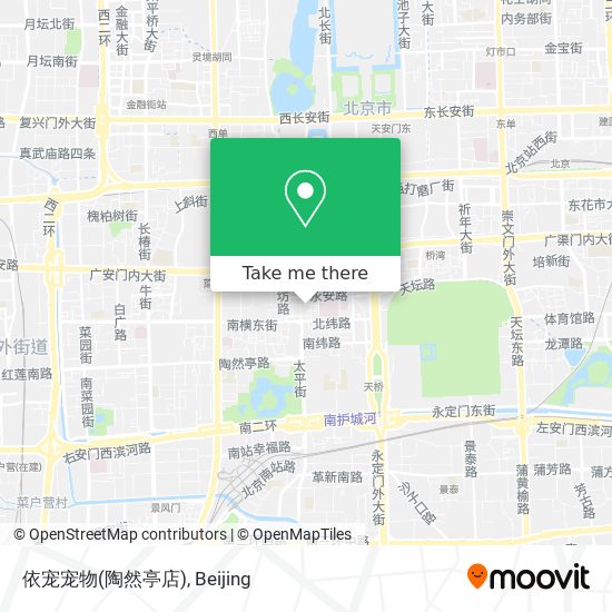 依宠宠物(陶然亭店) map
