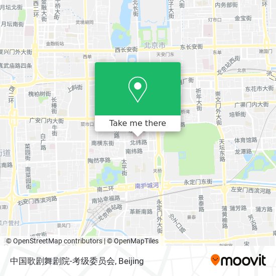 中国歌剧舞剧院-考级委员会 map