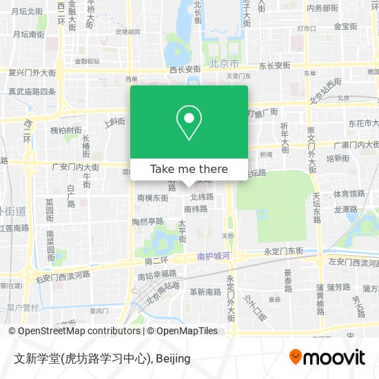 文新学堂(虎坊路学习中心) map