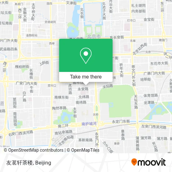 友茗轩茶楼 map