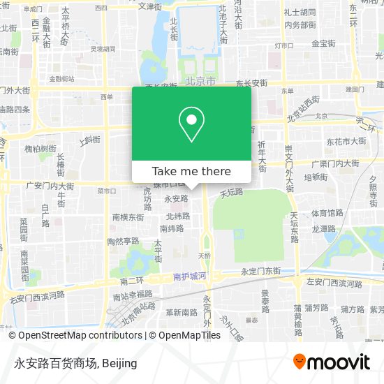 永安路百货商场 map