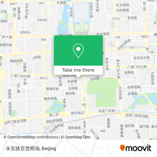 永安路百货商场 map