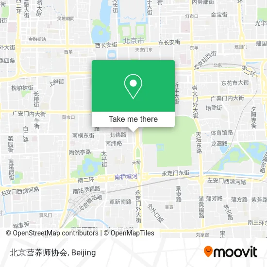 北京营养师协会 map