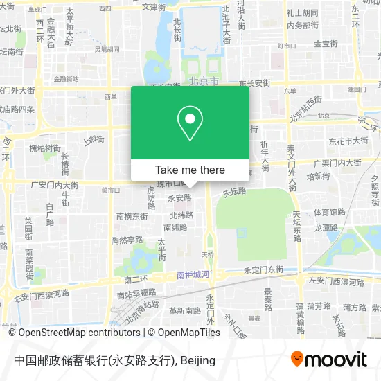 中国邮政储蓄银行(永安路支行) map