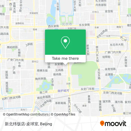 新北纬饭店-桌球室 map